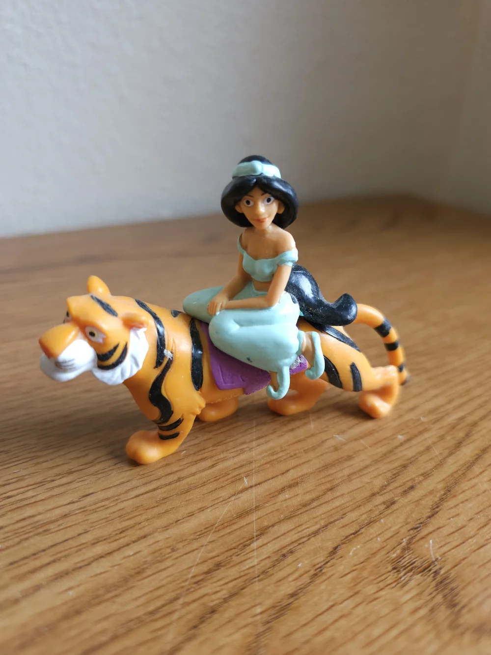 4/$10 Vintage Jasmine Rajah Burger King Toy 1992 Disney Aladdin Princess
